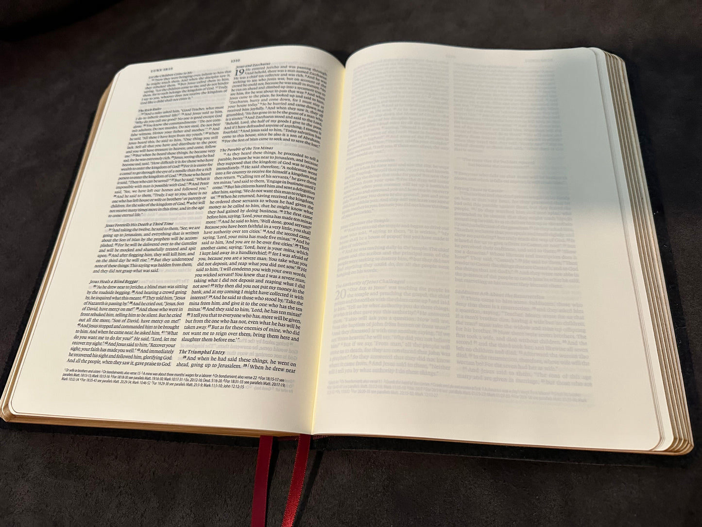 ESV journaling bible interleaved edition English Standard Version Wide Margin