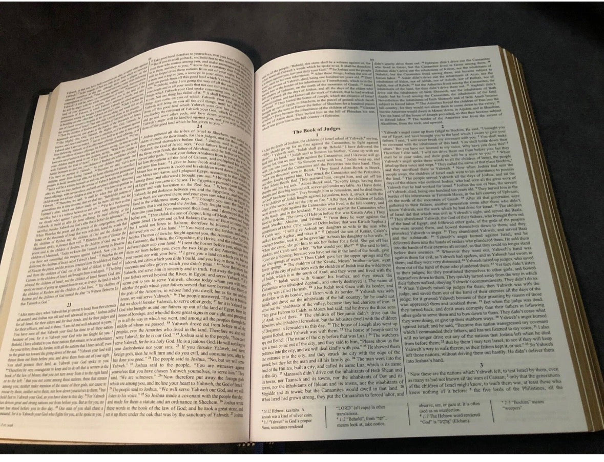 Ethiopian Bible white leather includes apocrypha and book of Enoch