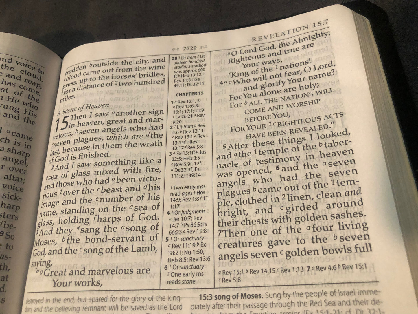 MacArthur study Bible NASB large print New American Standard Black Leather