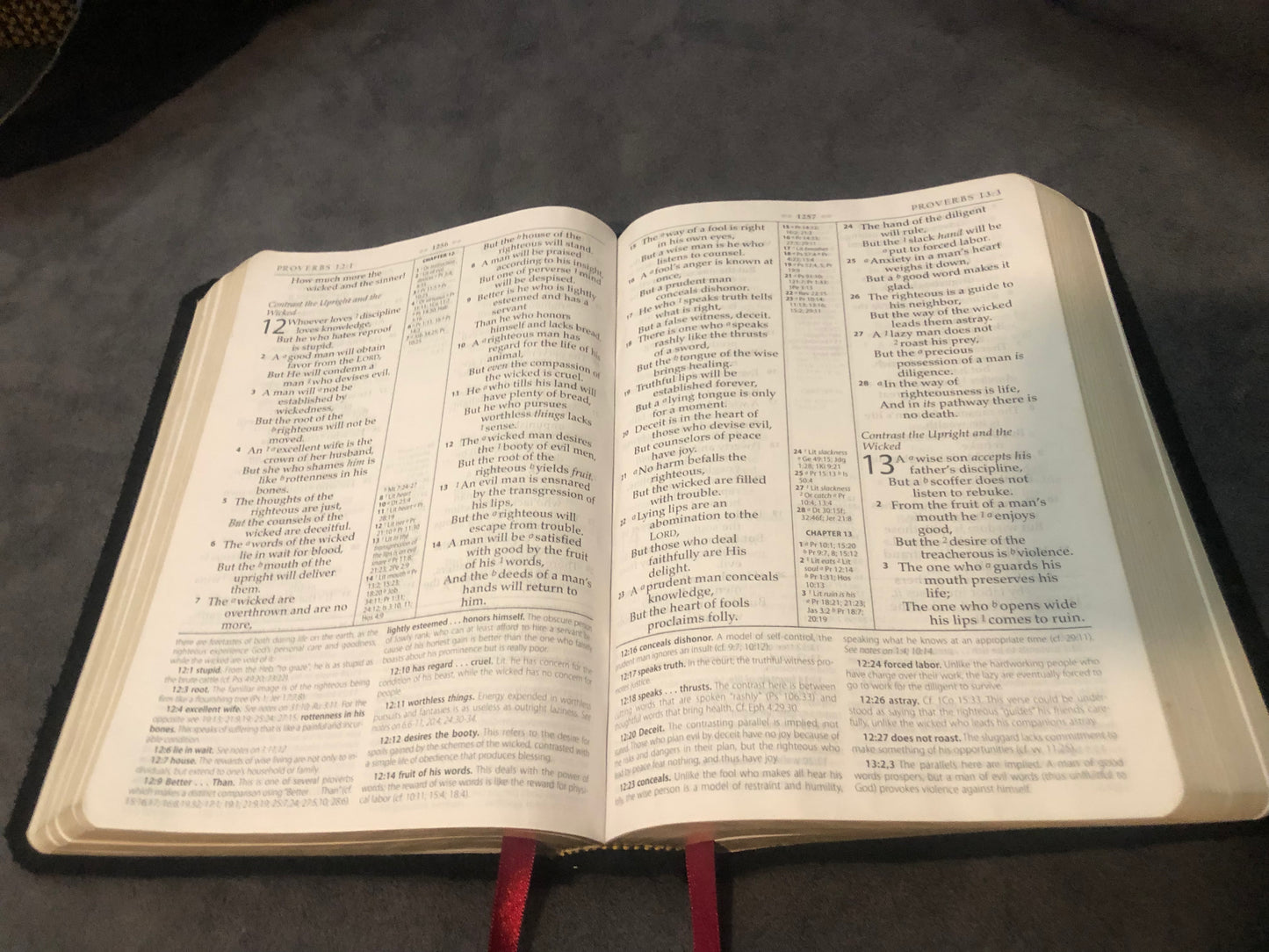 MacArthur study Bible NASB large print New American Standard Black Leather