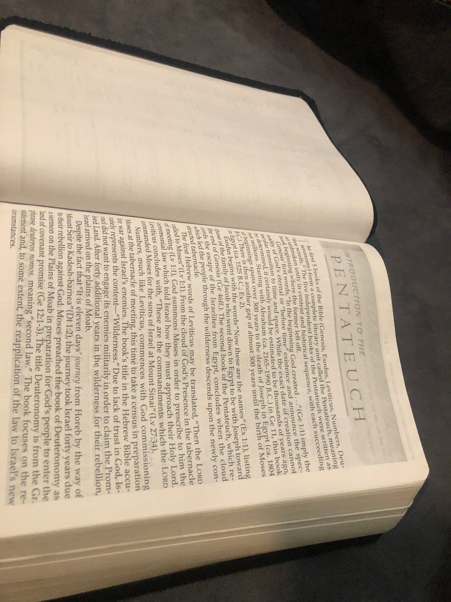 MacArthur study Bible NASB large print New American Standard Black Leather