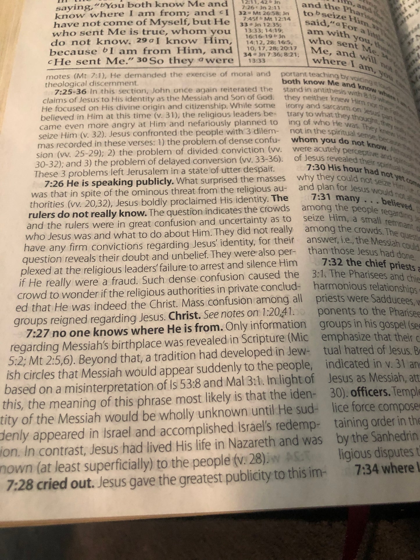 MacArthur study Bible NASB large print New American Standard Black Leather