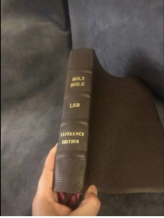 LEGACY STANDARD BIBLE LSB MACARTHUR SOFT COWHIDE LEATHER