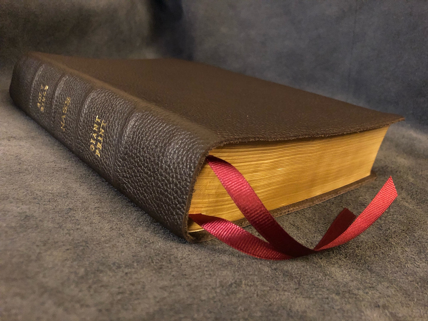 NASB New American Standard super giant print Reference Bible Leather 16.5 Font