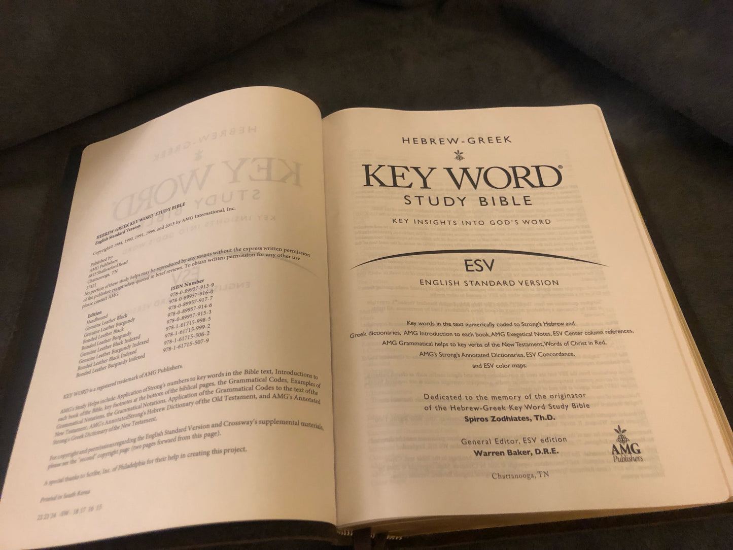 ESV KEYWORD STUDY BIBLE