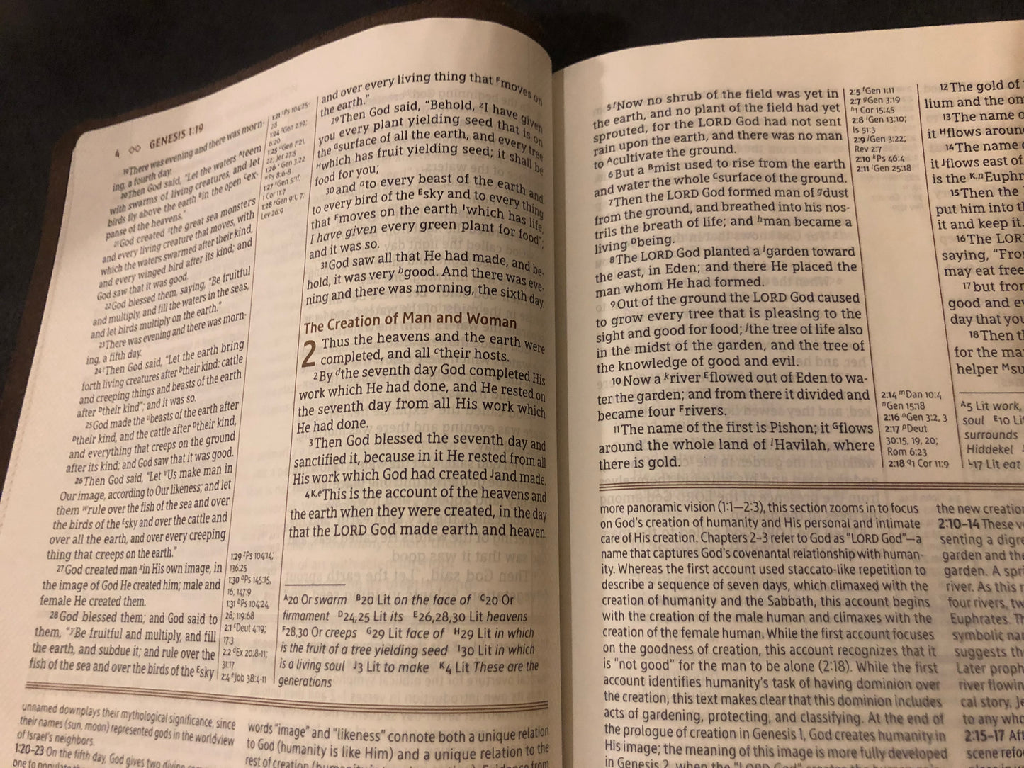 NASB LARGE PRINT GRACE and TRUTH study Bible