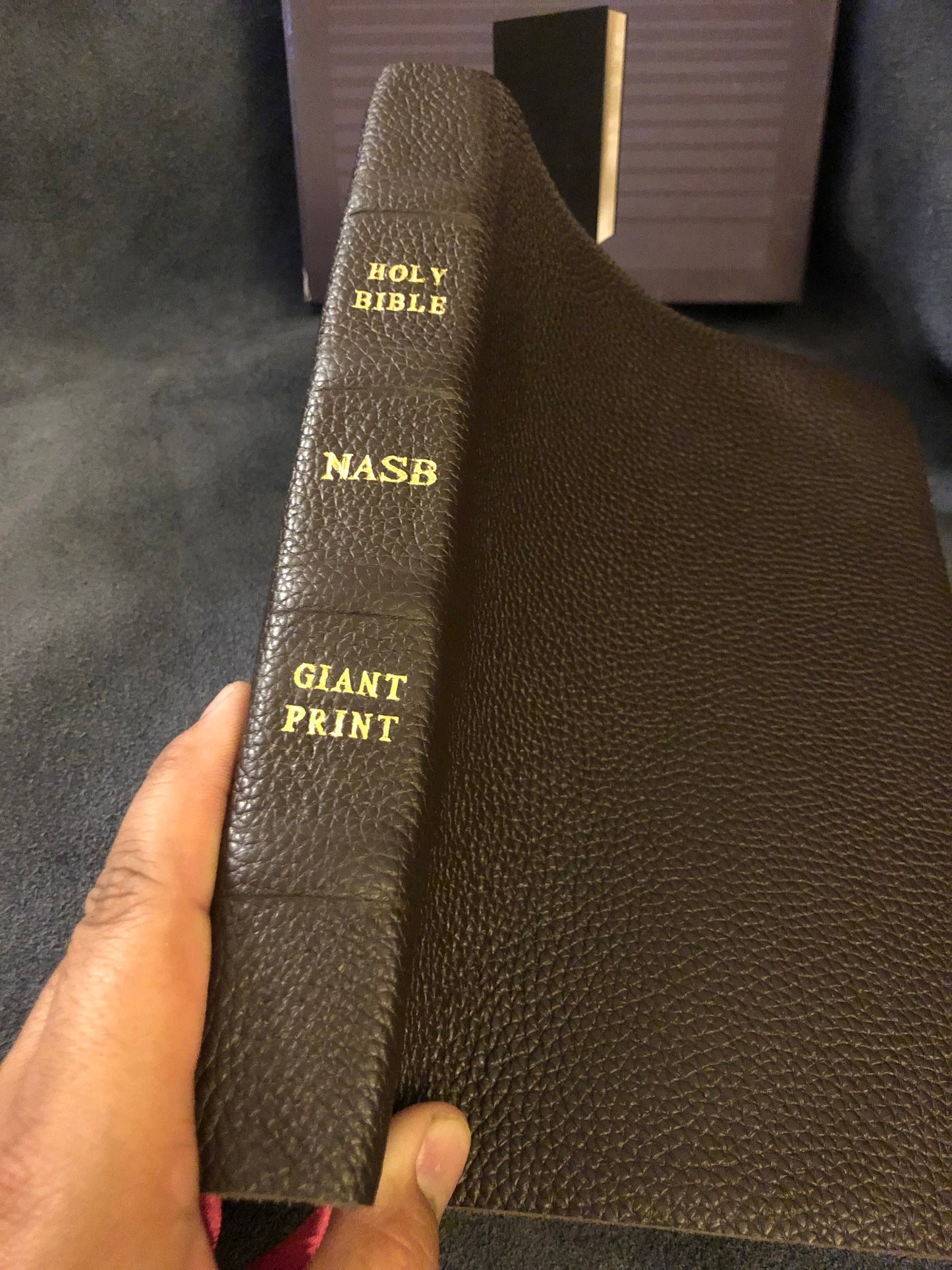 NASB GIANT PRINT THINLINE BIBLE