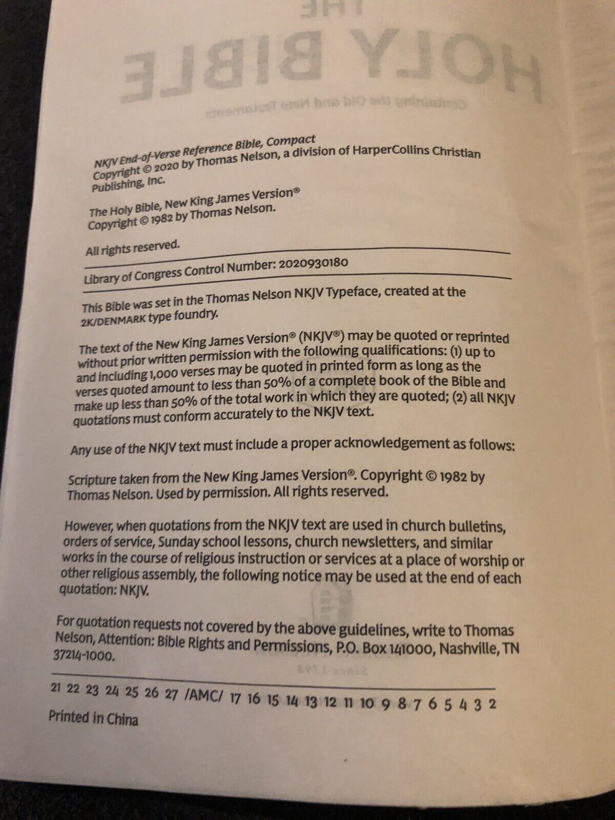 Nkjv End Of Verse Reference Compact New King James Soft Cowhide Leather