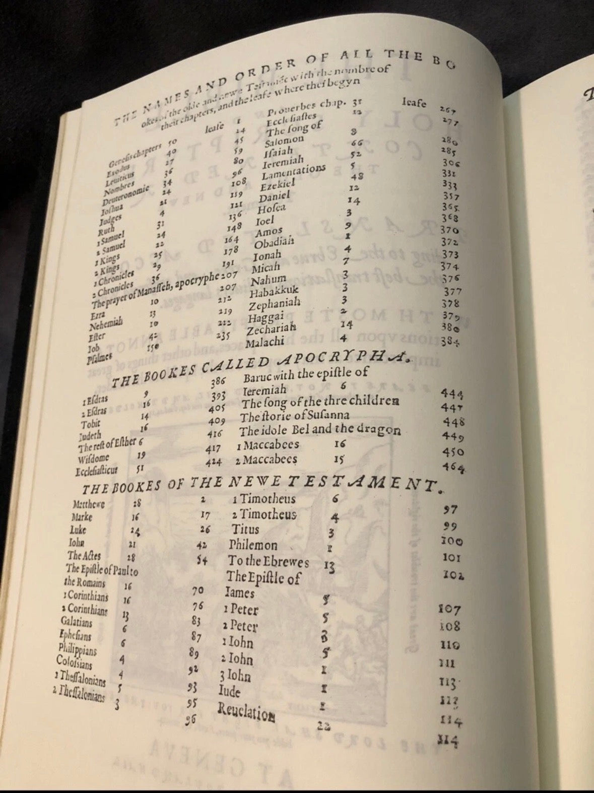 the geneva bible 1560 leather Brown with reformer notes