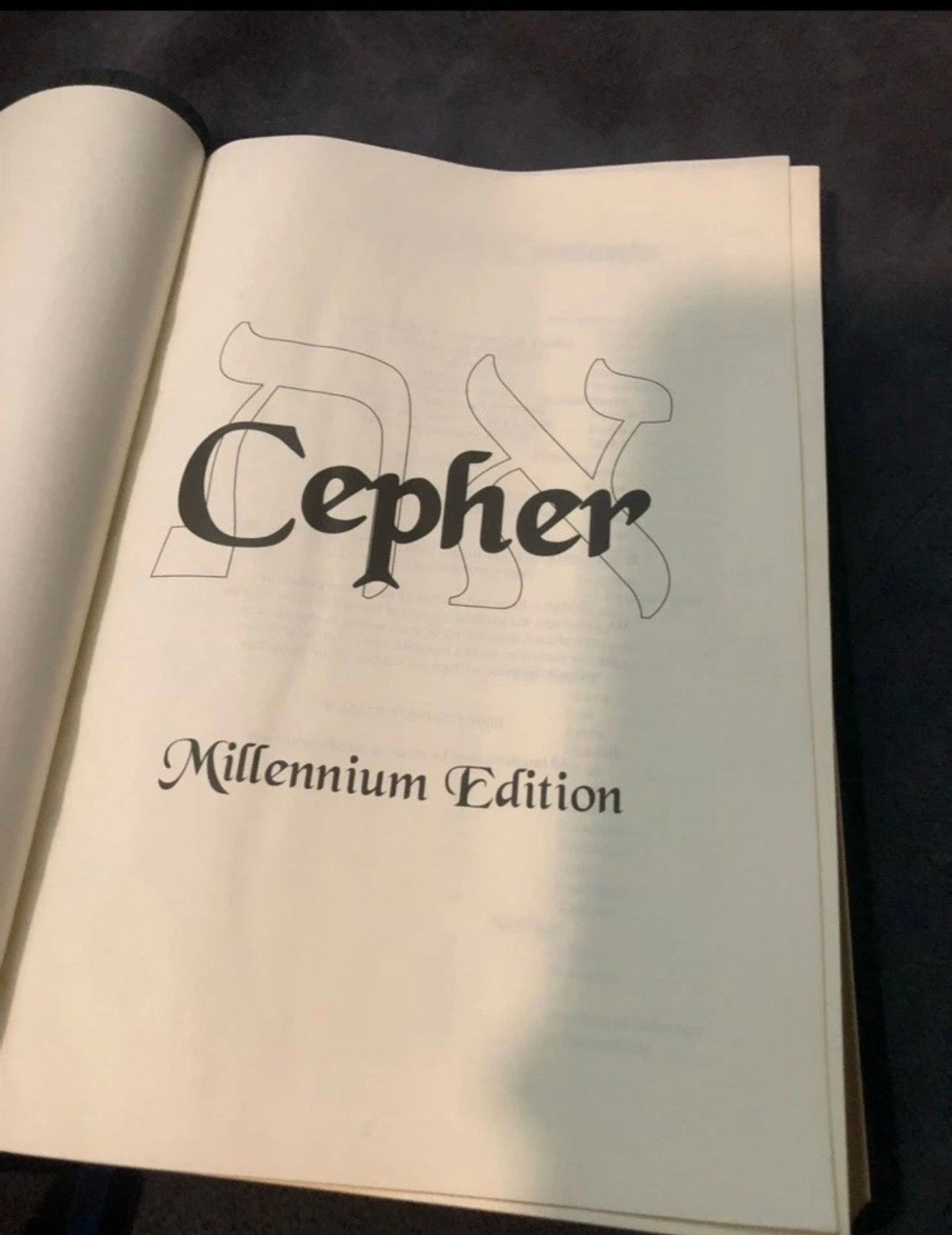 cepher bible Red Leather With Apocrypha Deuterocanonical with book of Enoch