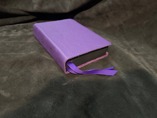 LSB PORTABLE PARAGRAPH REFERENCE PURPLE GENUINE COWHIDE