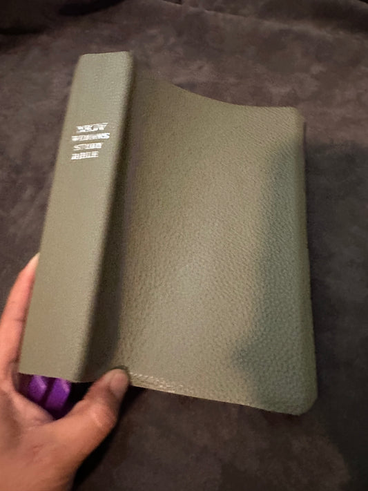 the womans study bible nkjv New King James Green Leather  Womens