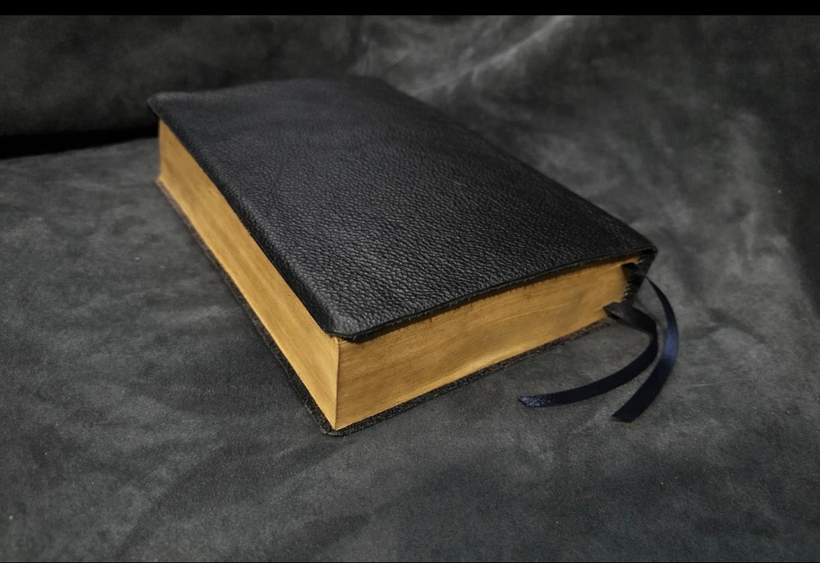Literal standard Bible LSV black genuine letter