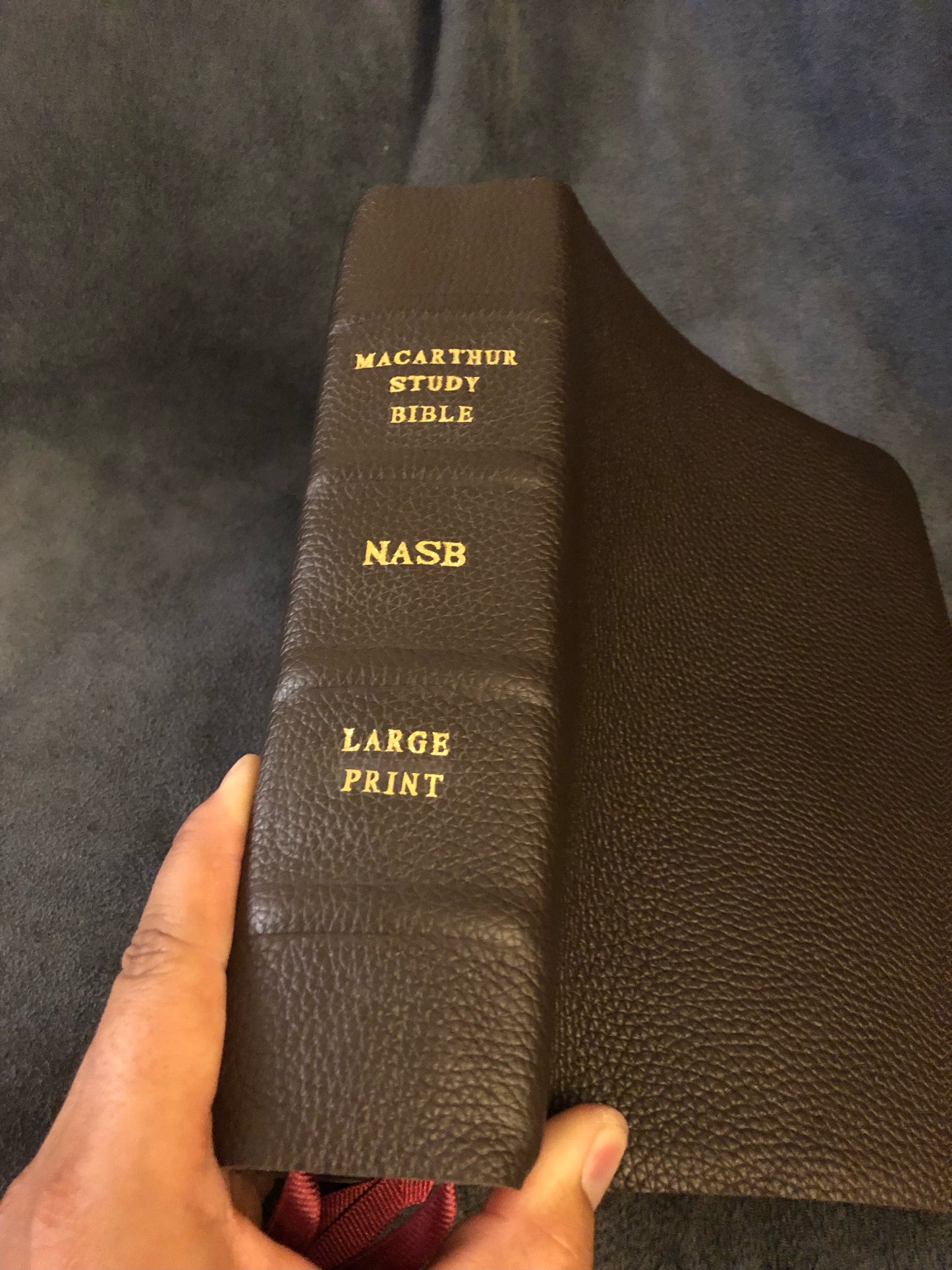 NASB MACARTHUR STUDY BIBLE LARGE PRINT