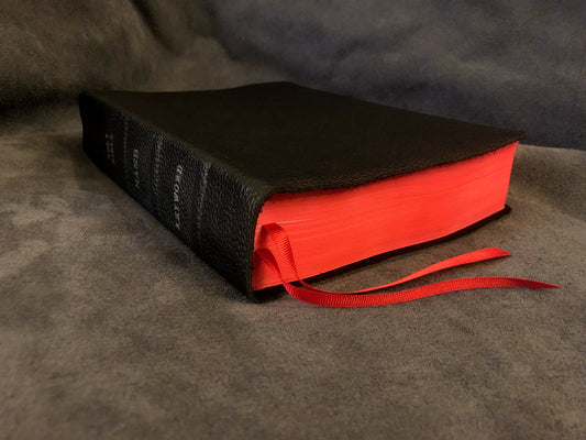NASB KEYWORD STUDY BIBLE (RED GILDING)