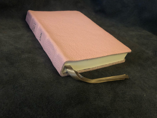 Pink Legacy standard Bible LSB Genuine Cowhide Leather￼ 2 Double Column