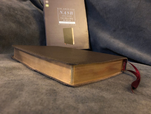 NASB GIANT PRINT THINLINE BIBLE