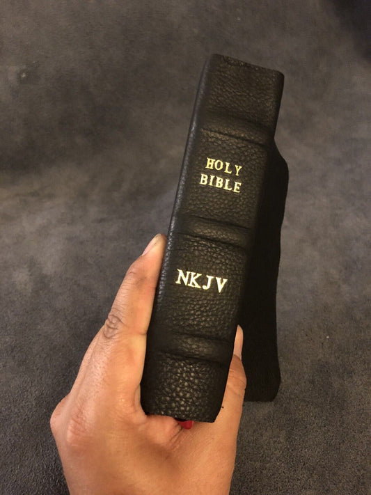 Nkjv End Of Verse Reference Compact New King James Soft Cowhide Leather